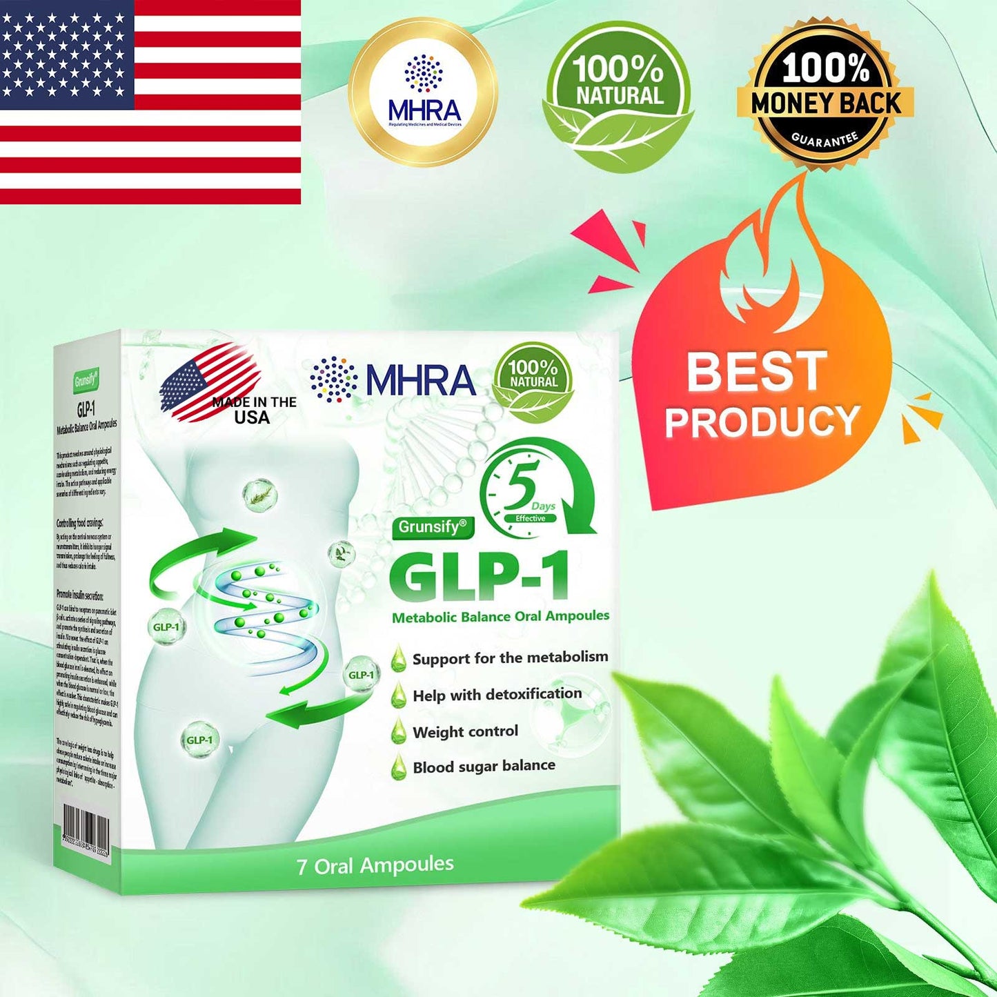🔥 【 FLASH SALE! 80% OFF 】 GRUNSIFY®Energy Balance Supplements NEW LAUNCH! LOSE FAST OR PAY NOTHING!