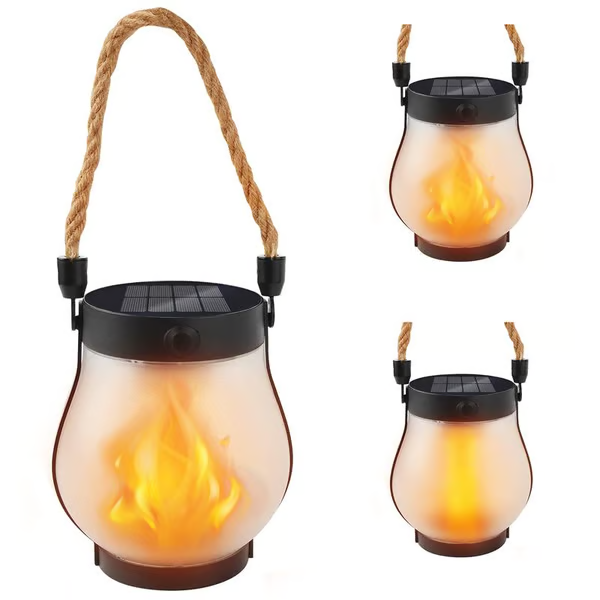 š„ Last Day Promotion 50% OFFš„Dancing flame Solar Lantern Outdoor Lights