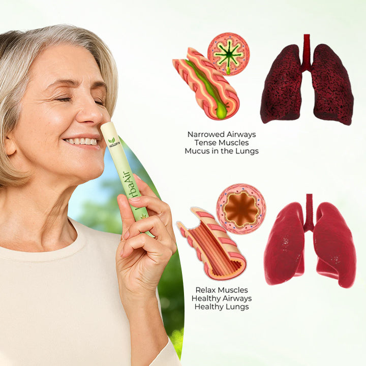 🎁 Limited time offer up to 80% off NESLEMY® HerbaAir Mullein Lung Purifier!
