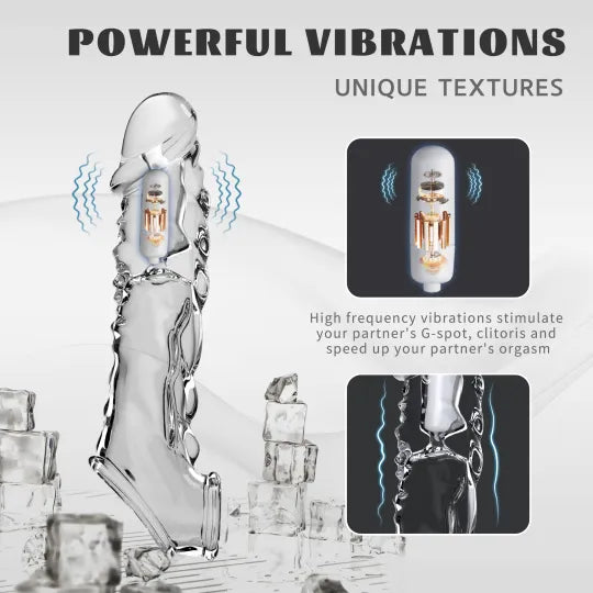 🔥🎁 2025 HOT Deal 💥 Reusable Penis Extension Vibrator – Makes You Longer, Harder & Unstoppable 😍