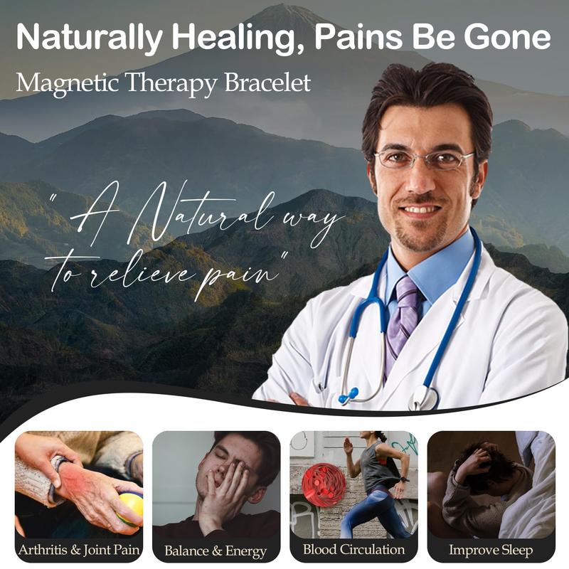 🔥New product launch limited time offer-Copper Magnetic Bracelet ——Relieve fatigue and promote blood circulation