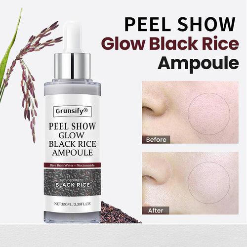 Grunsify® Peel Show Glow Black Rice Ampoule