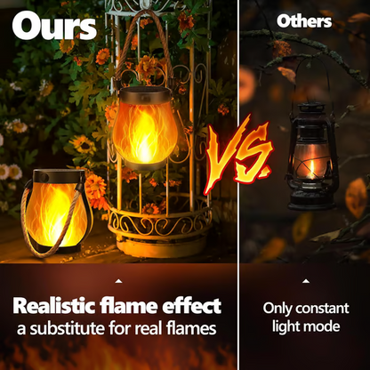 🔥 Last Day Promotion 50% OFF🔥Dancing flame Solar Lantern Outdoor Lights